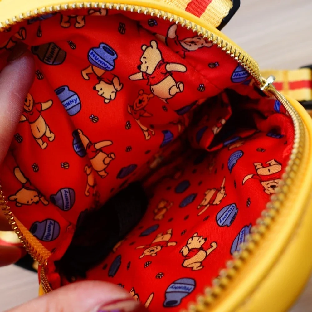 Loungefly Disney Winnie The Pooh Dog Backpack Yellow Harness Bag Pet Hunny Pot
